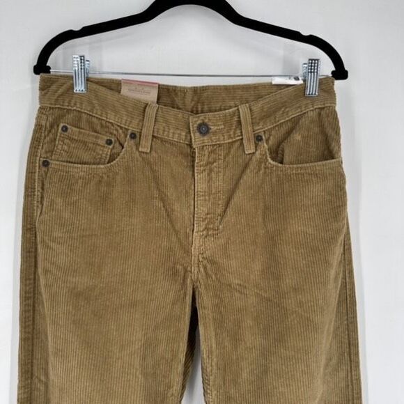 NWT Levi’s Men’s Corduroy Straight Fit Tan Pants Size 29 x 30 Brown Tan - Picture 3 of 14